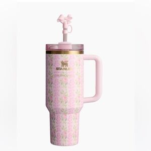 The Stanley x loveshackfancy 40oz quencher blooming heirloom